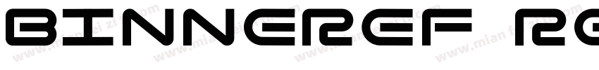 BinnerEF Regular字体转换
